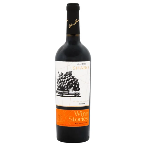 Вино Shabo Wine Stories червоне сухе 9-14% 0,75л