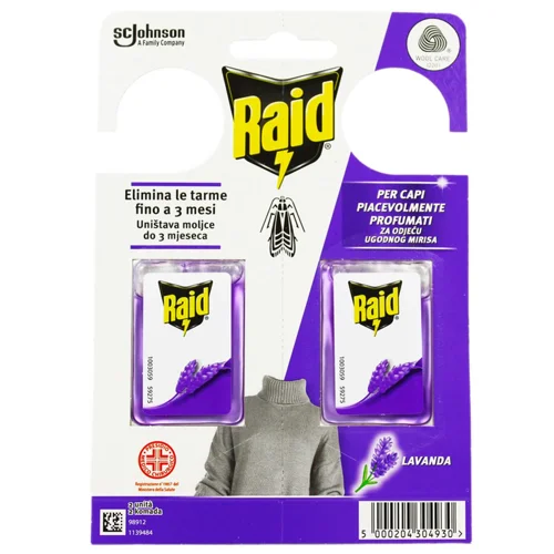 Гель Raid Лаванда від молі