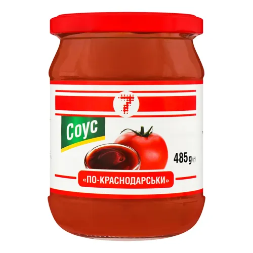Соус По-краснодарськи 7 скляна банка 485г