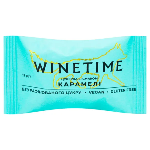 Цукерка Winetime Карамель-горіхи без цукру 19г