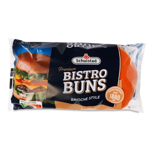 Булочки Schulstad Premium Bistro для бургерів,4*81г