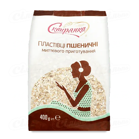 Пластівці пшеничні Сквирянка п/п, 400г