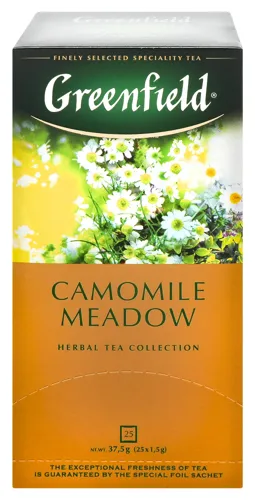 Чай трав'яний з ароматом лічі Camomile Meadow Greenfield