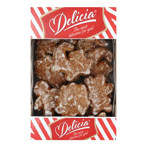 Пряники заварні Веселі звірята Delicia к/у 0.35кг