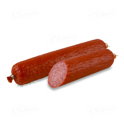 Ковбаса «Укрпромпостач» «Сервелат» варено-копчена вищого ґатунку