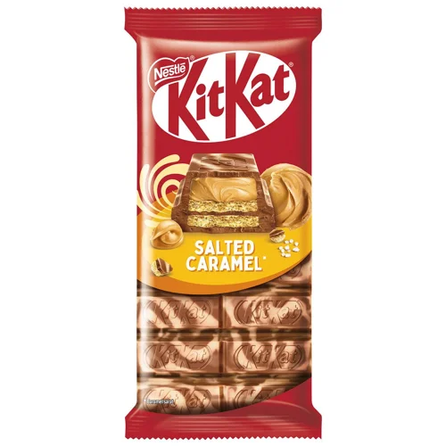 Шоколад молочный NESTLÉ® KITKAT® Salted сaramel 99г