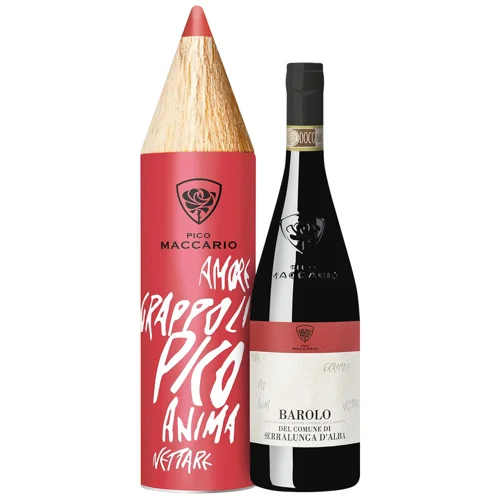 Вино Pico Maccario Barolo del Comune di Serralunga d'Alba червоне сухе 14% 0,75л