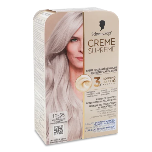 Крем-фарба Для Волосся Creme Supreme №10-55 Schwarzkopf, 1шт