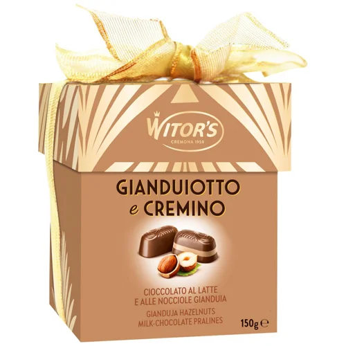 Цукерки Witor`s Gianduiotto e Cremino 150г