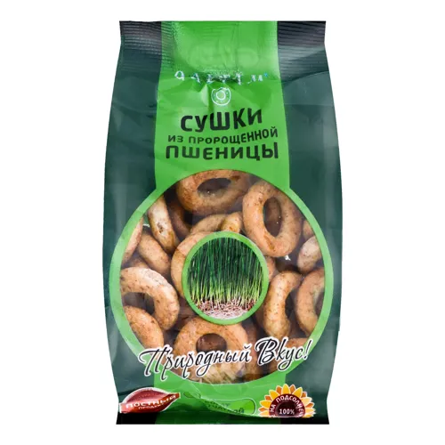 Сушки з пророщеної пшениці Galfim м/у 200г