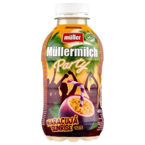 Напій молочний Mullermilch Маракуйя санрайз 1,4% 400г