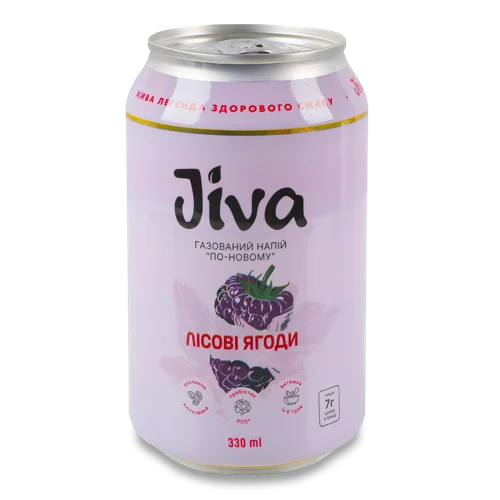 Напій Безалкогольний Сильногазований Соковий З Підсолоджувачем Лісові Ягоди, П/пл 330мл