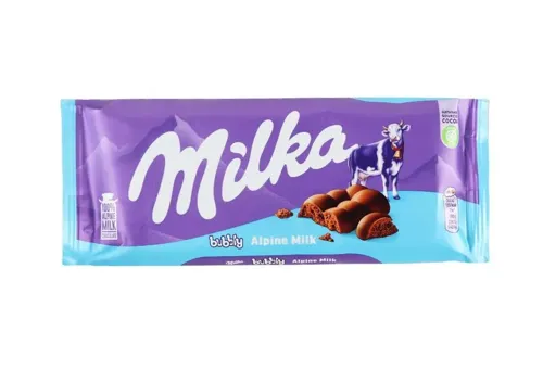 Шоколад молочний пористий Bubly Milka м/у 100г