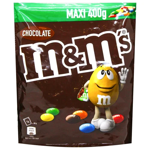 Драже M&M's з молочним шоколадом 400г