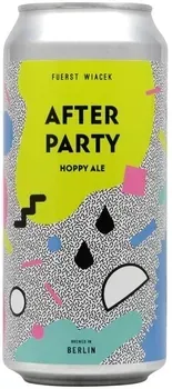 Пиво UNO MAS Fuerst Wiacek After Party світле нефільтроване безалкогольне 0.05% 0.44 л