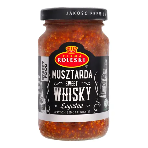 Гірчиця з віскі Roleski c/б 210г
