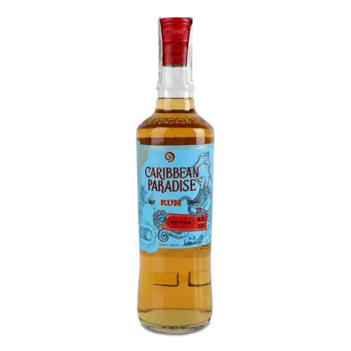 Спиртний Напій Spiced Rum Caribbean Paradise, 0.7л, 37.5% в/ґ