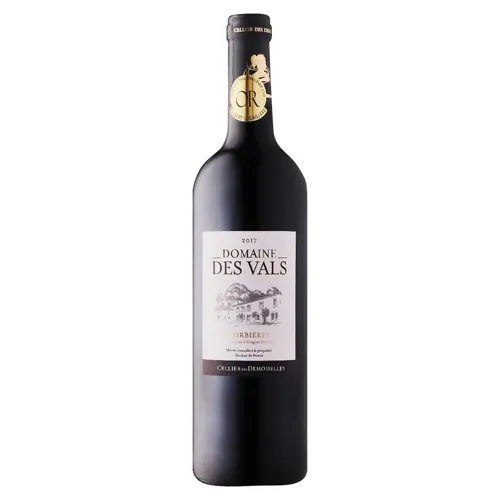 Вино Cellier Des Demoiselles Domaine Des Vals La Baleine Aop Corbieres червоне сухе 13% 0,75л
