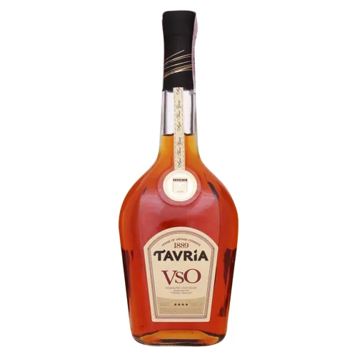 Коньяк 0.5л 40% Чотири зірки Reserve Tavria