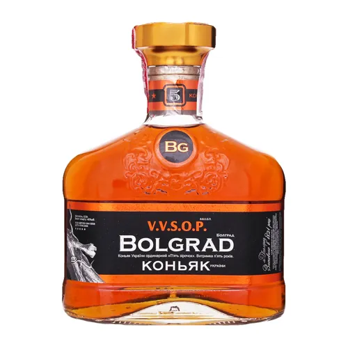 Коньяк 0.5л 40% 5 зірок Bolgrad пл
