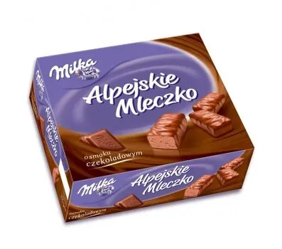 Цукерки Milka Alpejskie Mleczko шоколадні 330 г