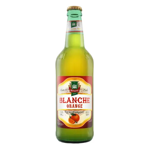 Пиво 0.5л 3.4% світле живе непастеризоване Blanche Orange Микулин Микулинецьке пл