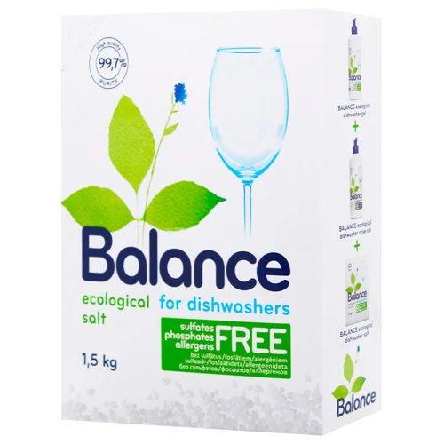 Сіль для посудомийних машин Balance 1,5кг