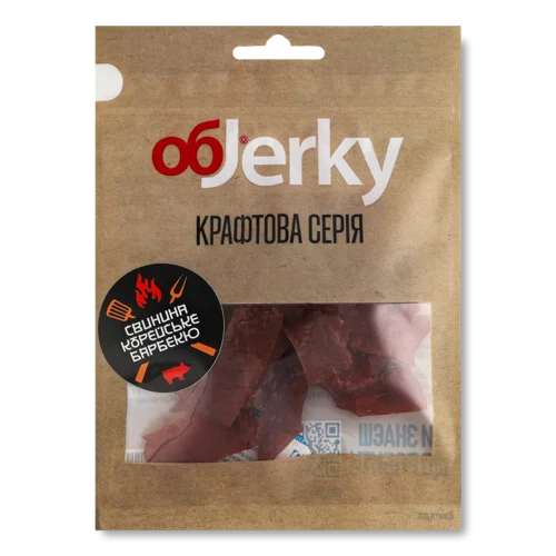 Свинина Сиров'ялена Корейське Барбекю, Крафтова Серія, м/у 50г