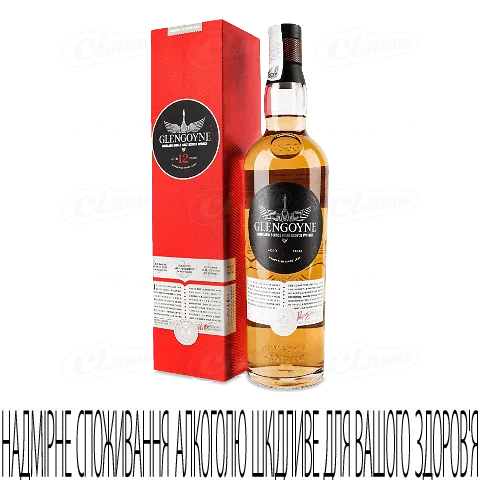 Віскі Glengoyne Single Malt Highland 12 років, 0,7л
