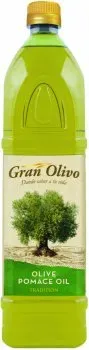 Оливкове масло Gran Olivo з вижимок рафіноване з додаванням масла оливкового нерафінованого 1л