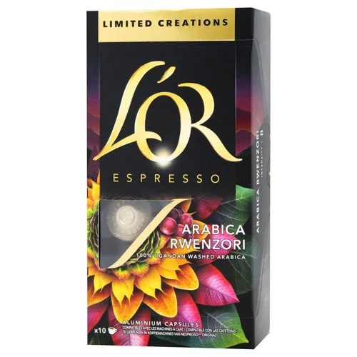 Кава L’OR Arabica Rwenzori в капсулах 10шт 52г
