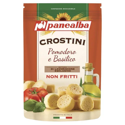 Крутони Panealba з томатом та базиліком 100г