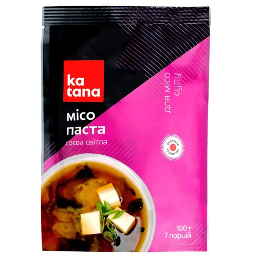 Паста соєва Katana Місо світла 100г