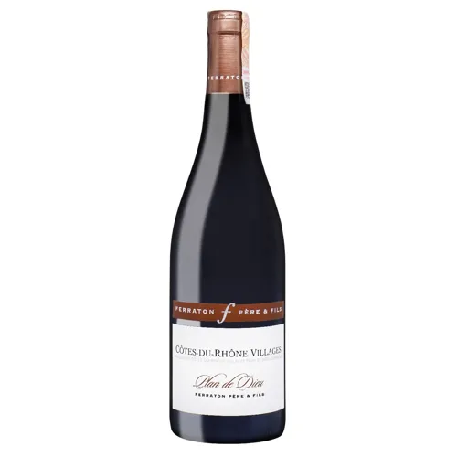 Вино Ferraton Pere & Fils Plan de Dieu Cotes du Rhone Villages червоне сухе 14% 0,75л