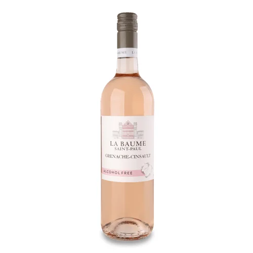 Вино La Baume St.Paul рожеве безалкогольне 0,75л