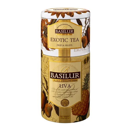 Чай Чорний Ува Екзотік Квіти Та Фрукти, в/ґ, з/б 125г