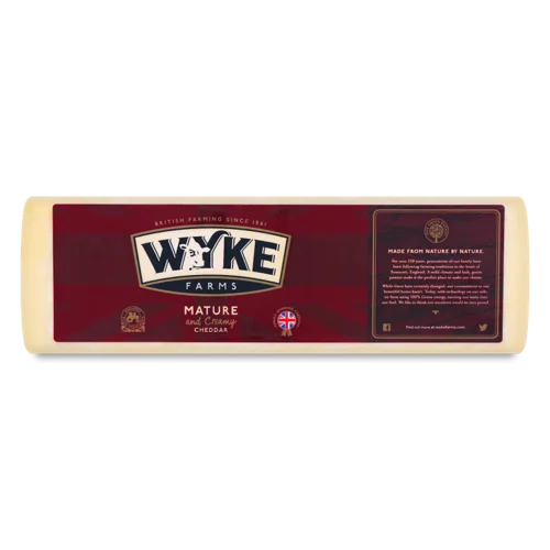 Сир Чеддер Wyke Farms Витриманий І Кремовий 48% кг