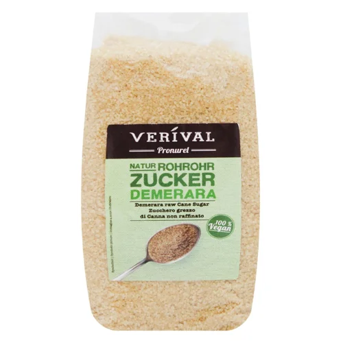 Цукор тростинний Verival нерафінований 500г