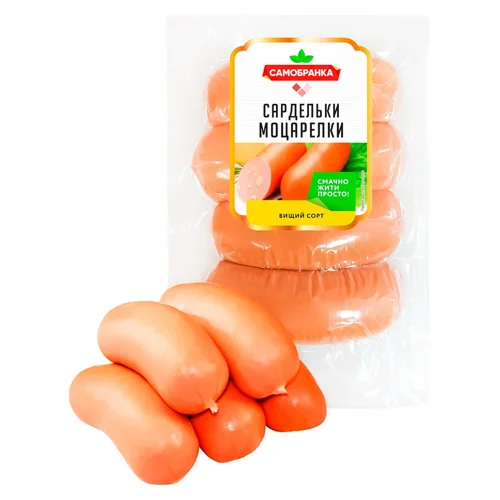 Сарделі Самобранка Моцарелки