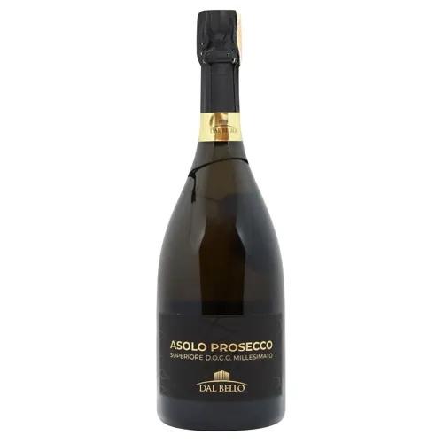 Вино ігристе Dal Bello Asolo Prosecco DOCG Millesimato біле сухе 11%, 0,75л