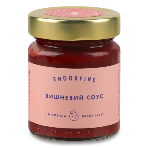 Соус Вишневий Стерилізований Endorfine В/ґ Скляна Банка 200г
