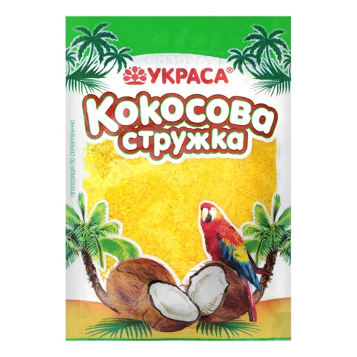 Стружка кокосова Жовта Украса м/у 25г