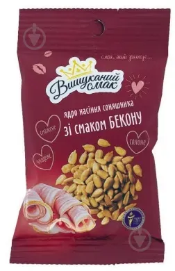 Ядра соняшника Вишуканий смак Бекон смажені 50г