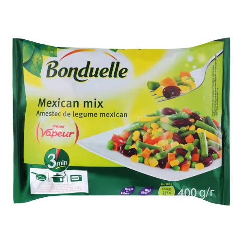 Суміш овочева заморожена Mexican mix Bonduelle м/у 400г