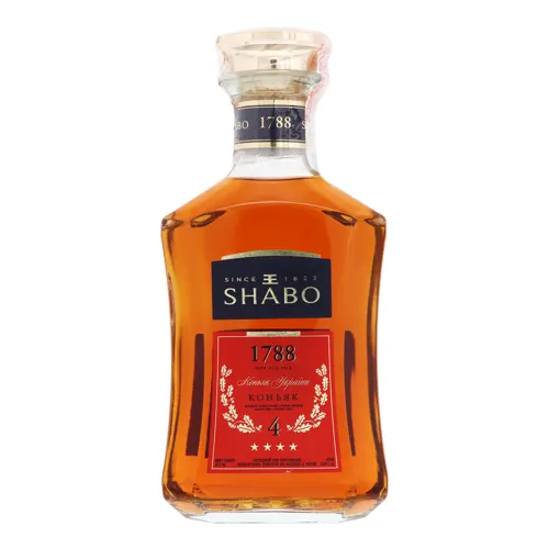 Коньяк 0.375л 40% Чотири зірки 1788 Shabo пл