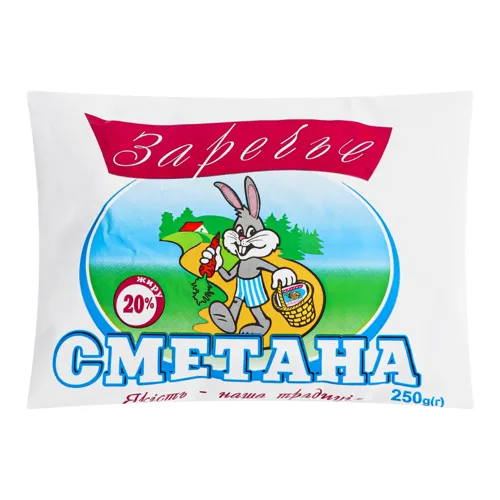 Сметана 20% Заречье м/у 250г