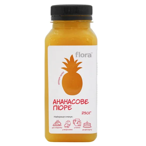 Пюре Flora Ананас 250мл