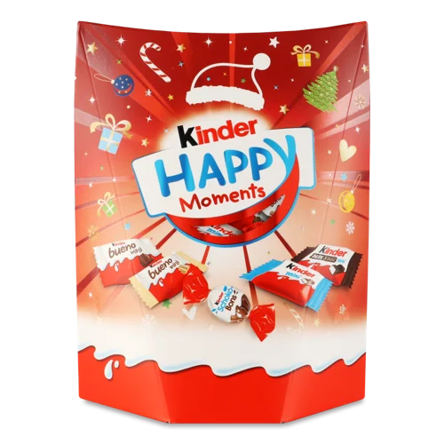 Цукерки Happy Moments Kinder, к/у 184г