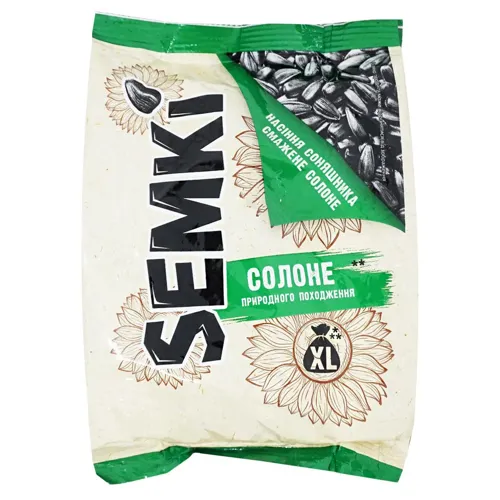 Насіння соняшника смажене солоне Semki 240г