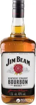 Віскі Jim Beam White 4 роки витримки 1.5л 40%